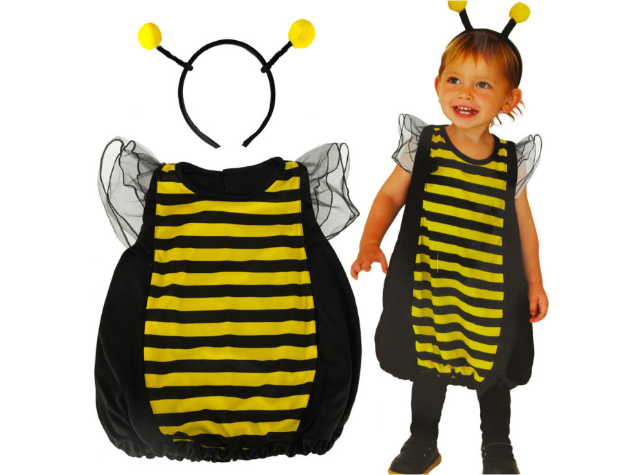 Karnevalový kostým - Včielka - veľkosť S