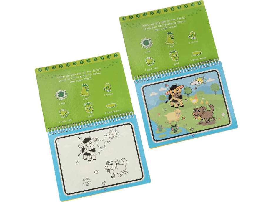 Vodná omaľovánka - Zvieratá