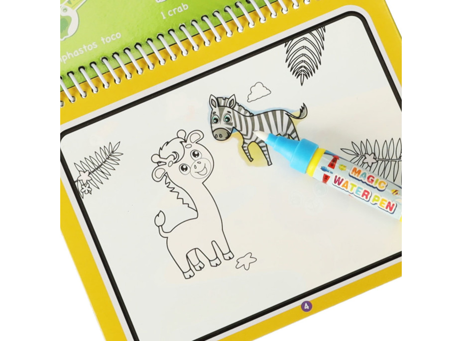 Vodná omaľovánka - Zvieratá