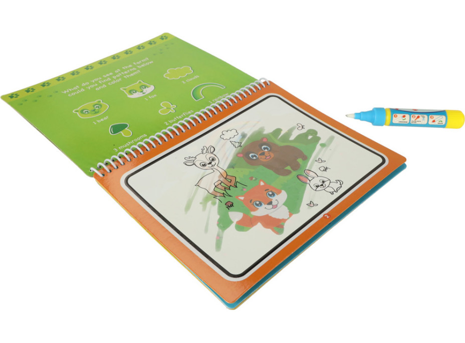 Vodná omaľovánka - Zvieratá