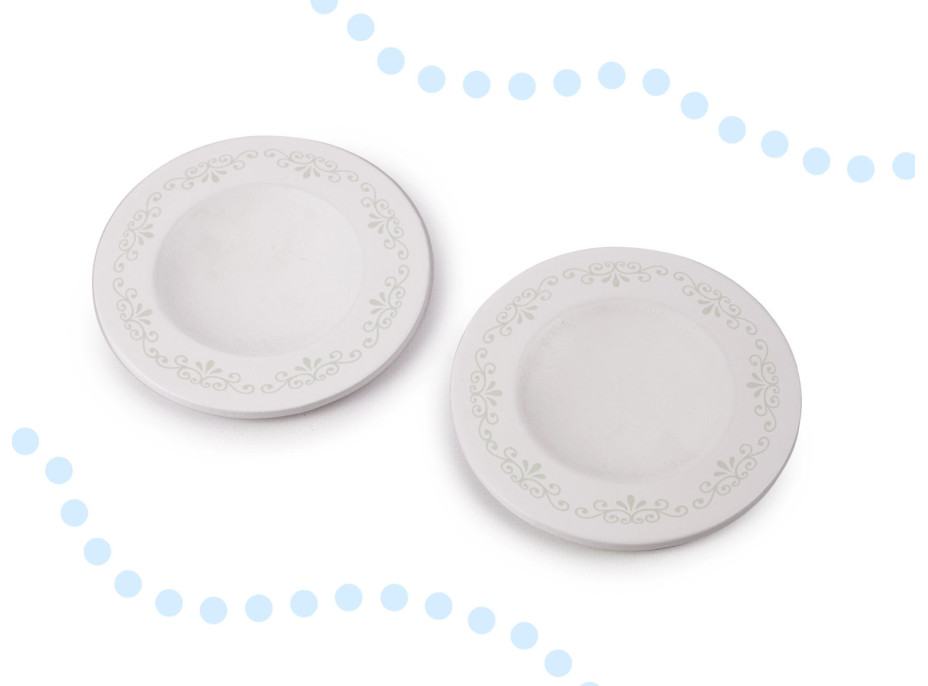 Detská drevená kuchynka MDF MODERN CLASSIC + príslušenstvo