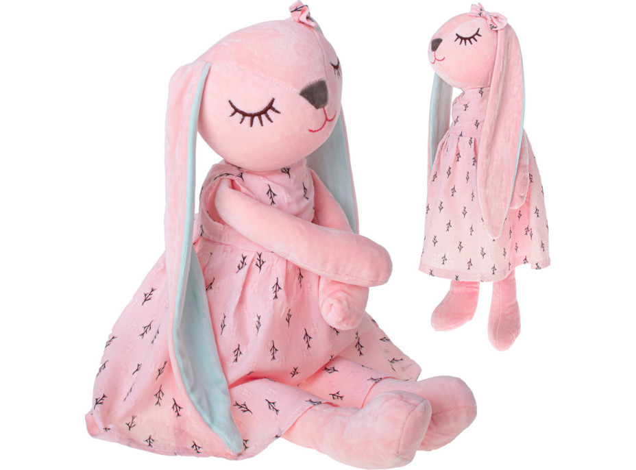 Plyšový králik 52 cm - ružový