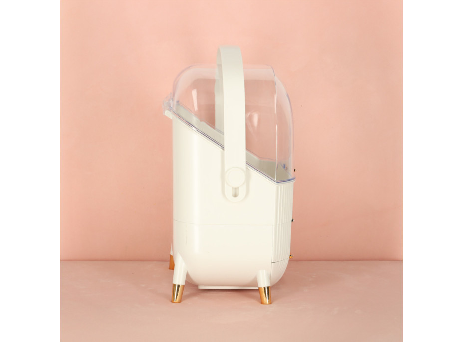 Organizér na kozmetiku - biely