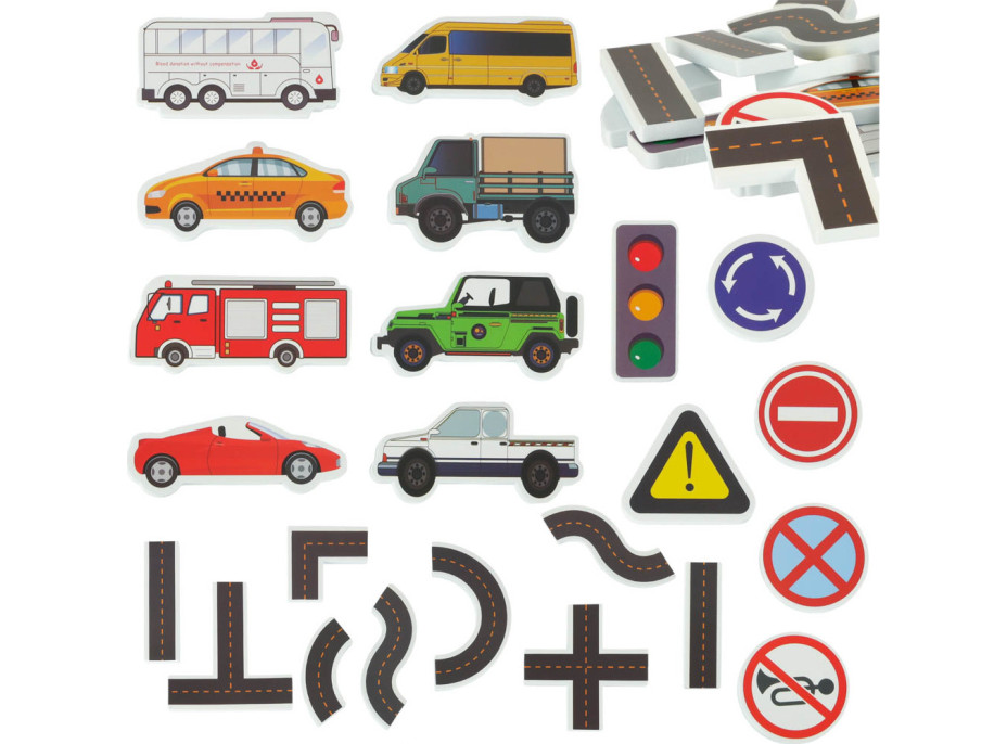 Vodolepky - dopravné prostriedky, značky a cesty