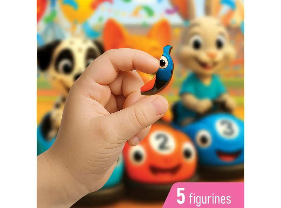 WOODEN CITY Drevené puzzle Šťastný závod 20 dielikov