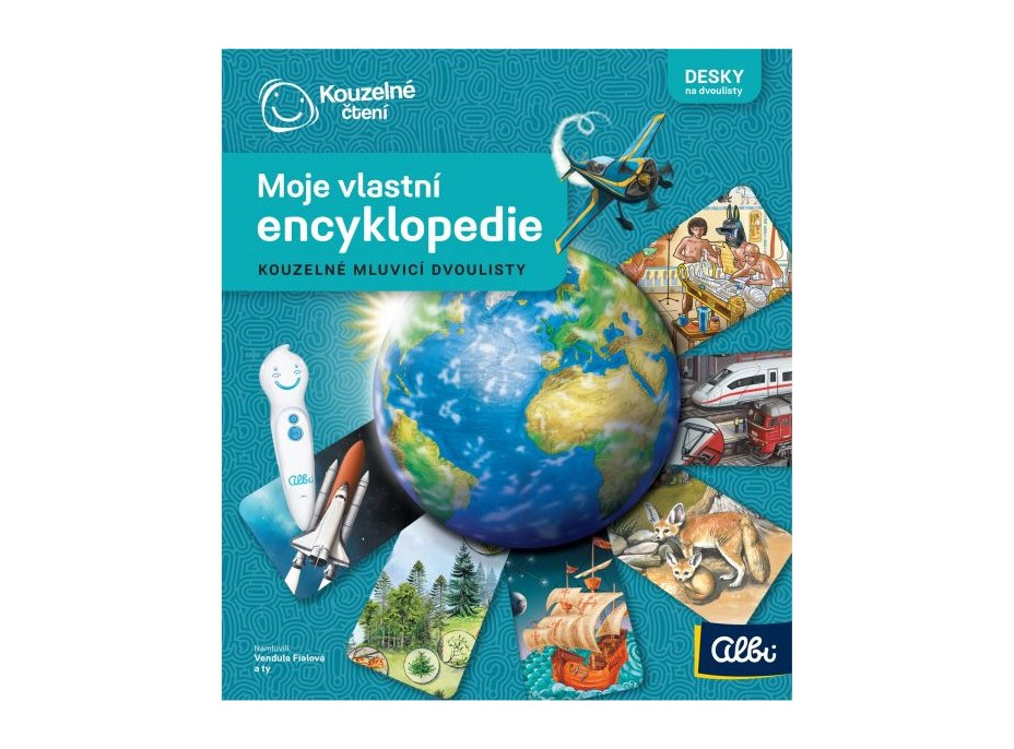 ALBI Kúzelné čítanie Kúzelné dosky na dvojlisty: Moje vlastné encyklopédie