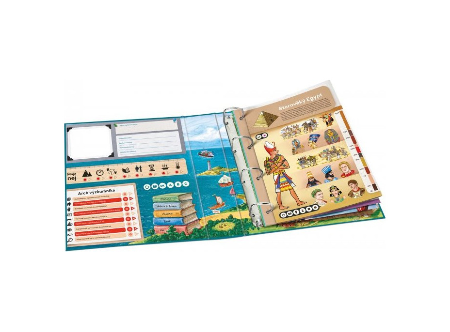 ALBI Kúzelné čítanie Kúzelné dosky na dvojlisty: Moje vlastné encyklopédie