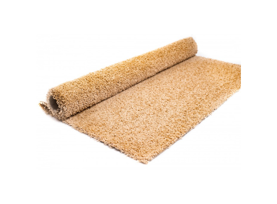 Kusový koberec SHAGGY WIKI – béžový, 150x200 cm