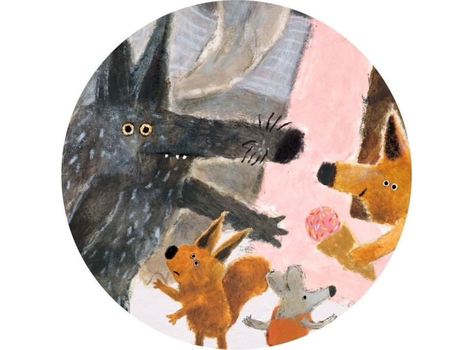 DJECO Panoramatické puzzle Park 100 dielikov