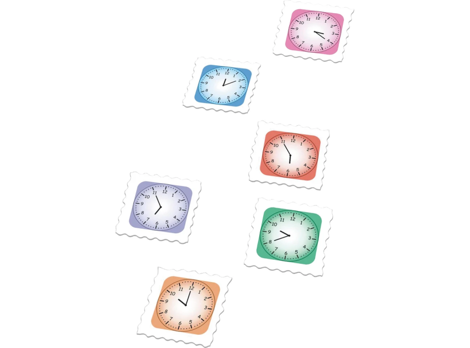 LARSEN Puzzle Hodiny 42 dielikov