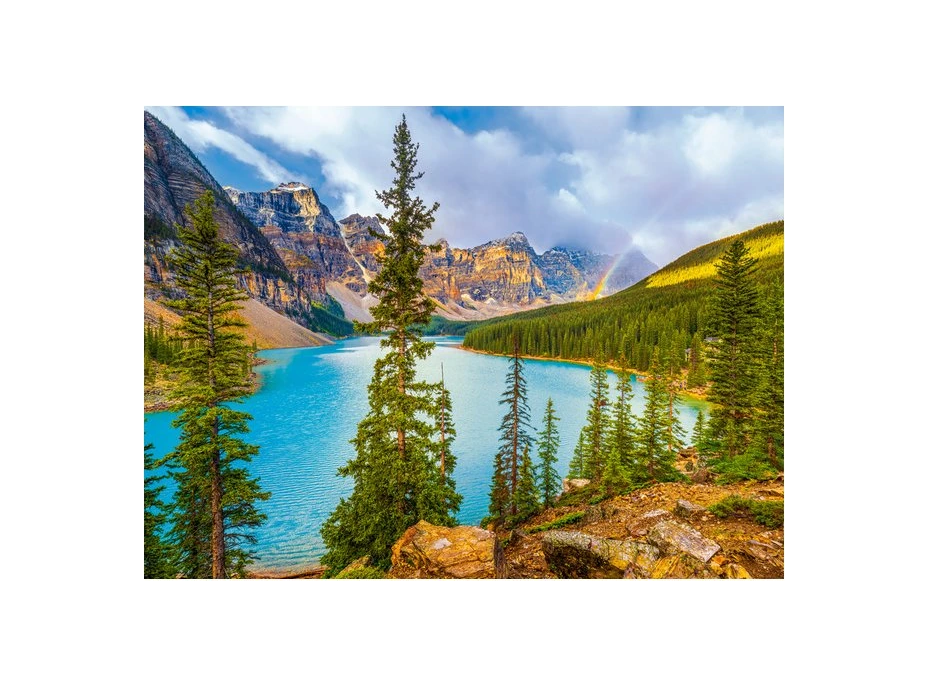 CASTORLAND Puzzle Jazero Moraine Lake, Canada 2000 dielikov
