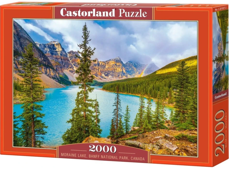 CASTORLAND Puzzle Jazero Moraine Lake, Canada 2000 dielikov