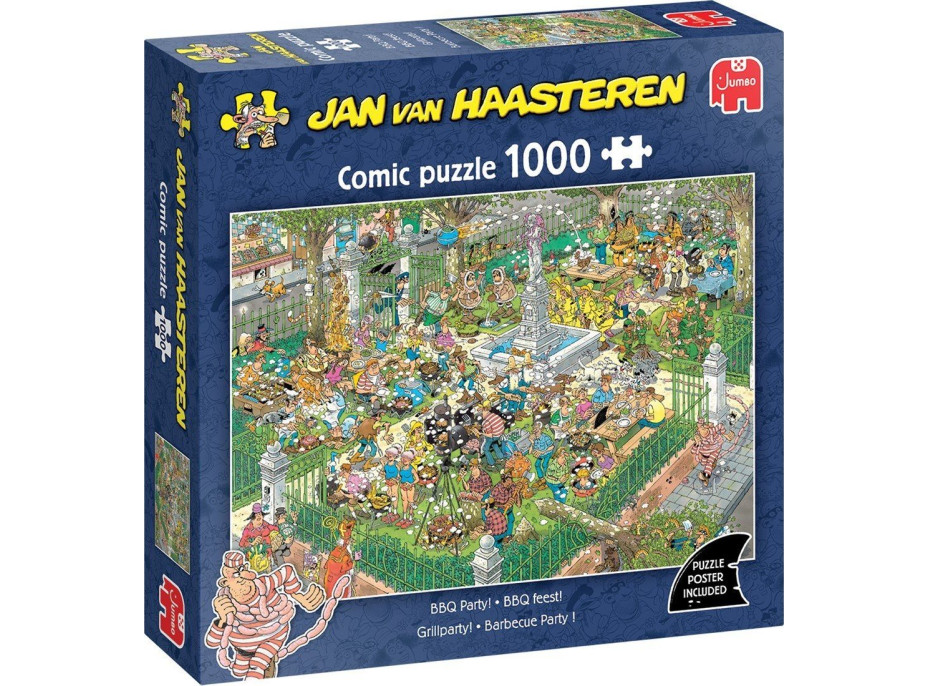 JUMBO Puzzle JvH BBQ party 1000 dielikov