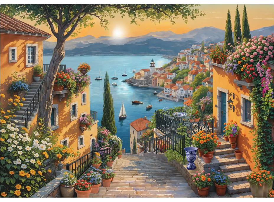 ANATOLIAN Puzzle Smerom k prístavu XL 700 dielikov