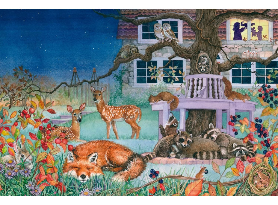 SCHMIDT Puzzle Nočná návšteva 100 dielikov