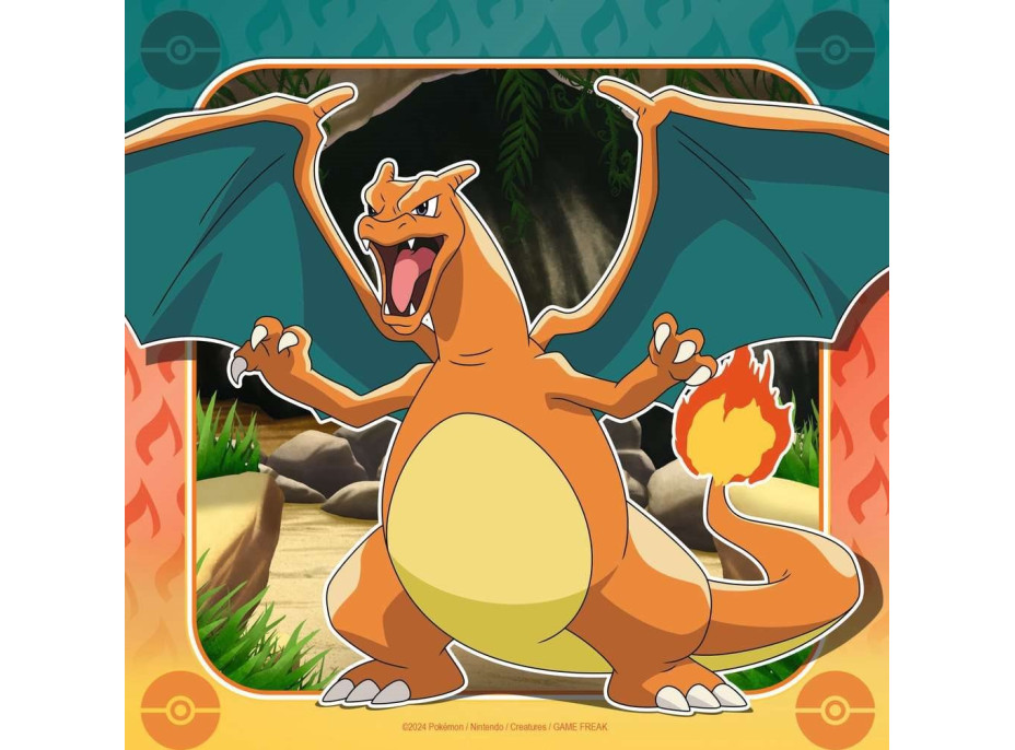 RAVENSBURGER Puzzle Pokémon 3x49 dielikov