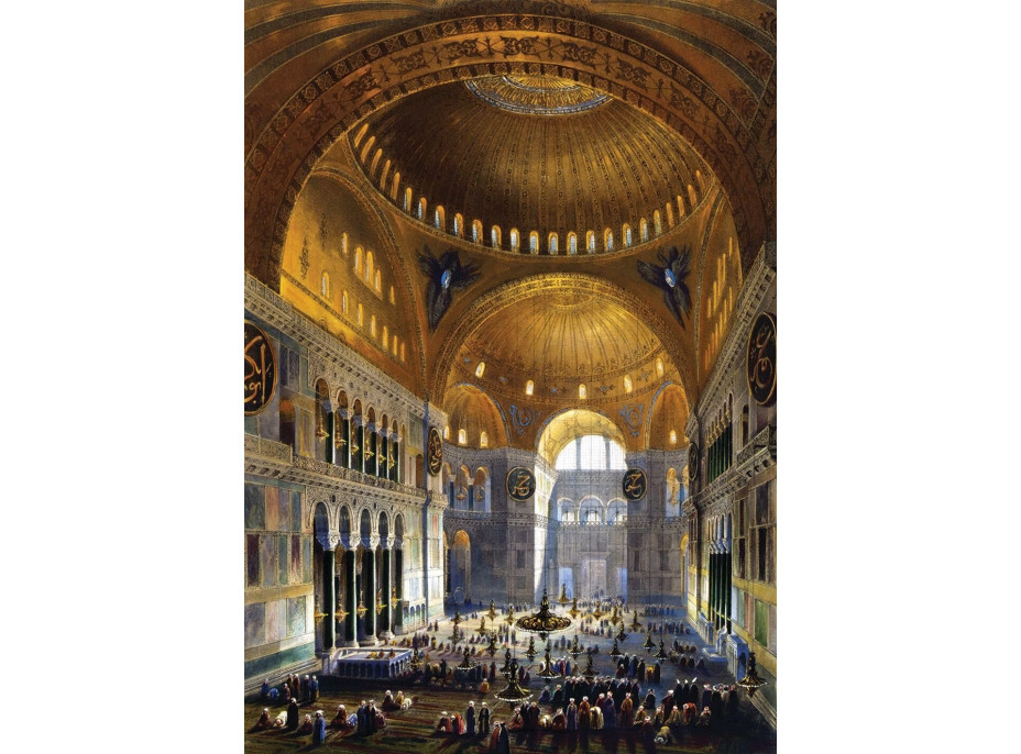 ART PUZZLE Puzzle Prvá modlitba v mešite Hagia Sofia 1000 dielikov