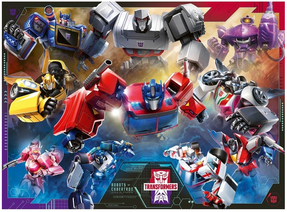 RAVENSBURGER Puzzle Transformers XXL 100 dielikov
