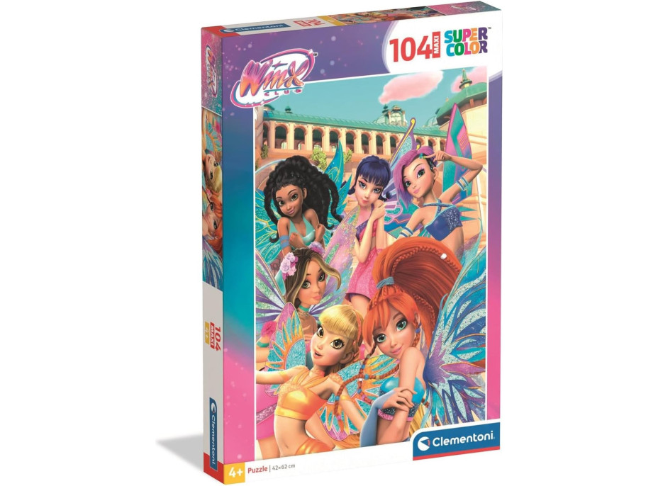 CLEMENTONI Puzzle Winx MAXI 104 dielikov