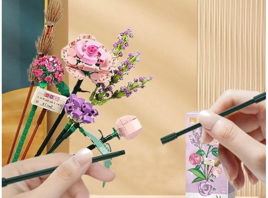 JOKOMISIADA Stavebnica Kytica 547 dielikov