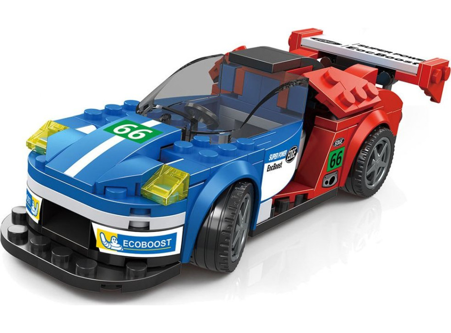 JOKOMISIADA Stavebnica Športové auto 138 dielikov