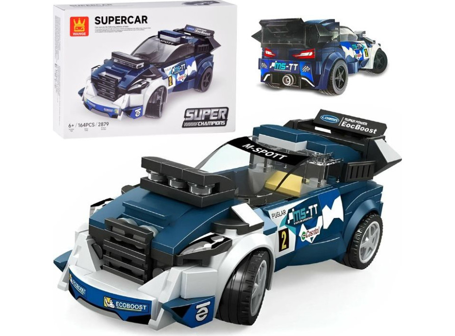 JOKOMISIADA Stavebnica Športové auto 164 dielikov