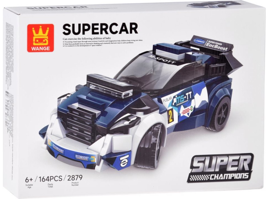 JOKOMISIADA Stavebnica Športové auto 164 dielikov