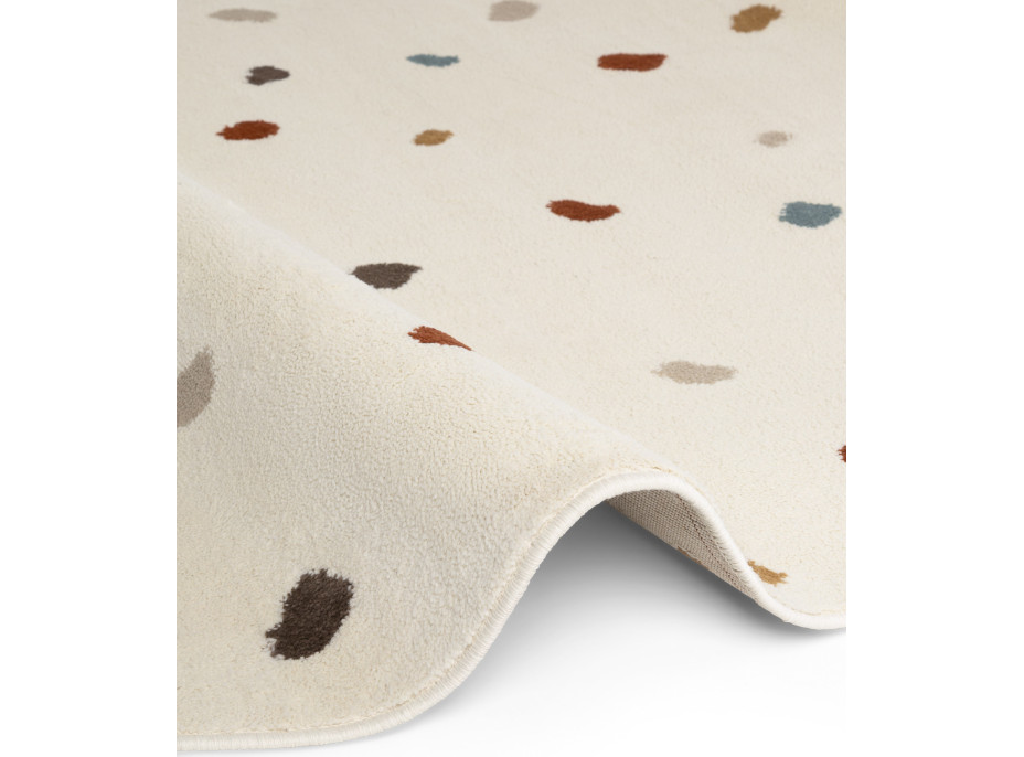 Detský koberec Adventures 106210 Cream Multicolor kruh