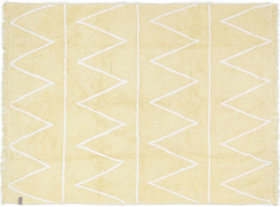 Detský kusový koberec Hippy Yellow