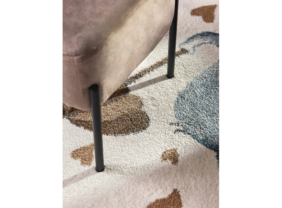 Detský kusový koberec Villeroy & Boch Boho Kids 106303 Cream Multicolor kruh