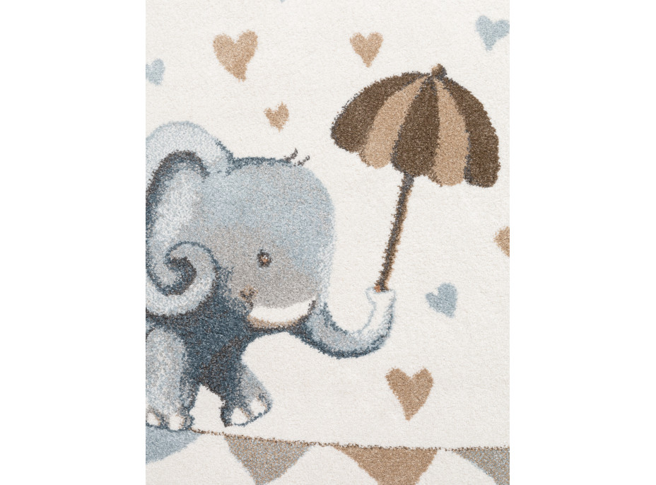 Detský kusový koberec Villeroy & Boch Boho Kids 106303 Cream Multicolor kruh