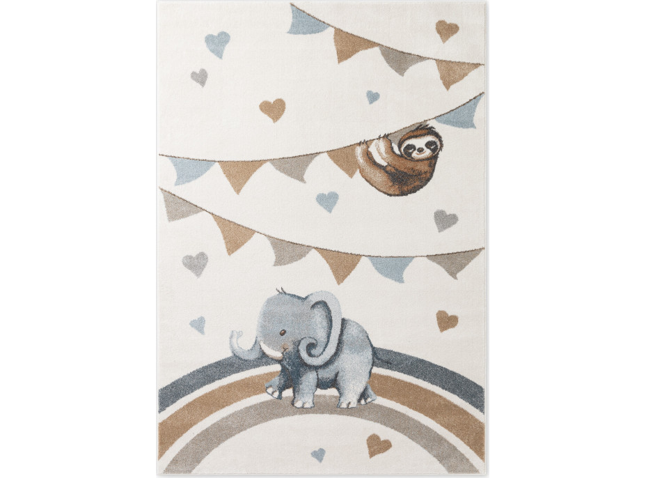 Dětský kusový koberec Villeroy & Boch Boho Kids 106305 Cream Multicolor