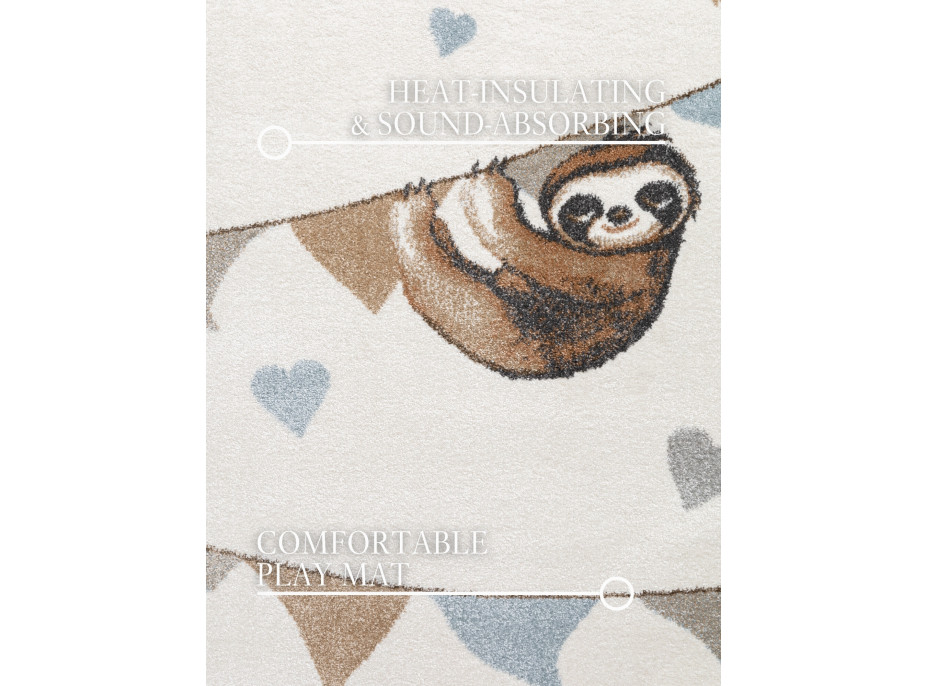 Detský kusový koberec Villeroy & Boch Boho Kids 106305 Cream Multicolor