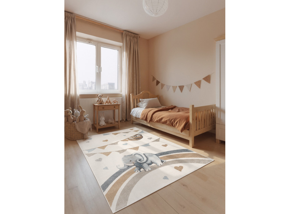 Detský kusový koberec Villeroy & Boch Boho Kids 106305 Cream Multicolor