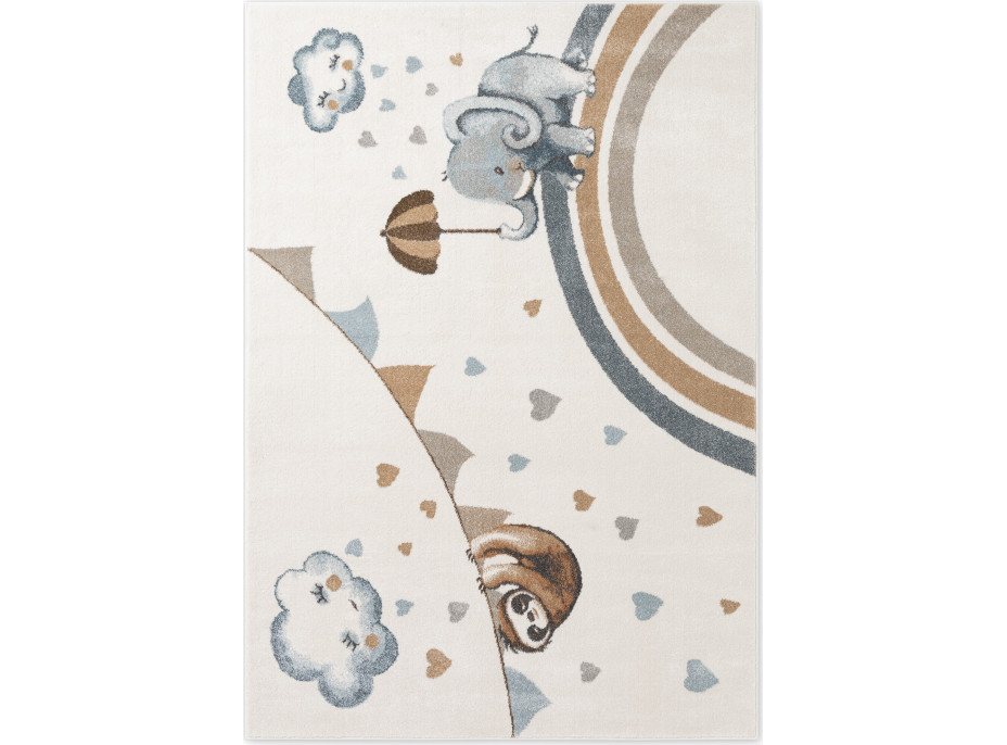 Detský kusový koberec Villeroy & Boch Boho Kids 106306 Cream Multicolor