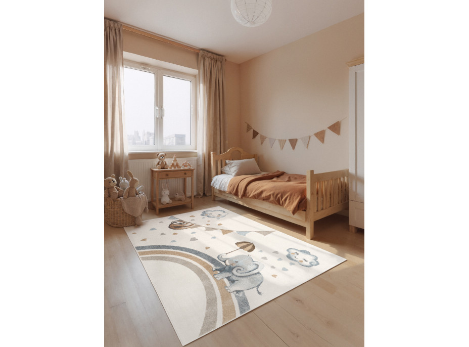 Dětský kusový koberec Villeroy & Boch Boho Kids 106306 Cream Multicolor
