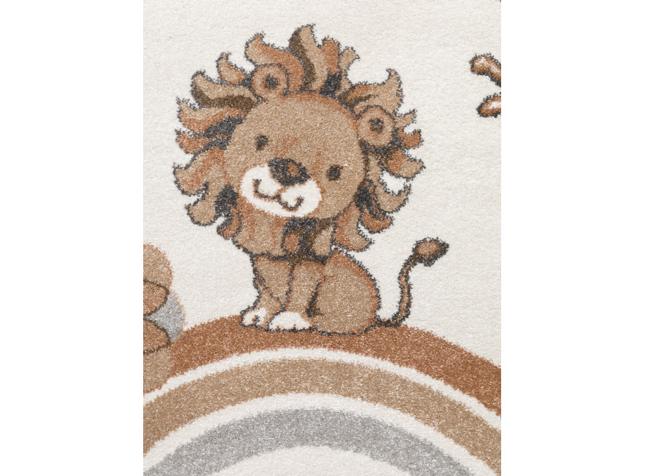 Detský kusový koberec Villeroy & Boch Boho Kids 106307 Cream Multicolor kruh