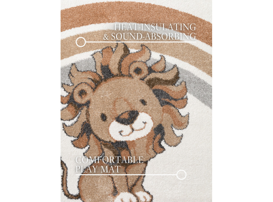 Detský kusový koberec Villeroy & Boch Boho Kids 106308 Cream Multicolor