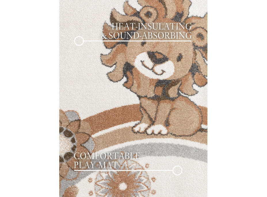 Detský kusový koberec Villeroy & Boch Boho Kids 106309 Cream Multicolor