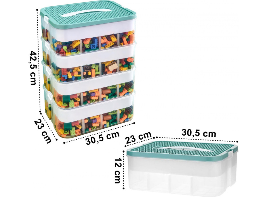 Škatule na stavebnice LEGOS