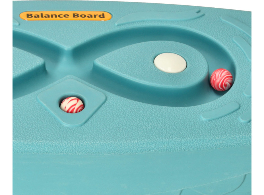 Balančná doska s guličkovým labyrintom - tyrkysová
