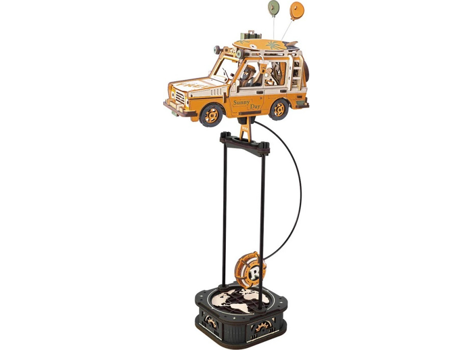 RoboTime 3D mechanická skladačka Road Tripper s kyvadlom