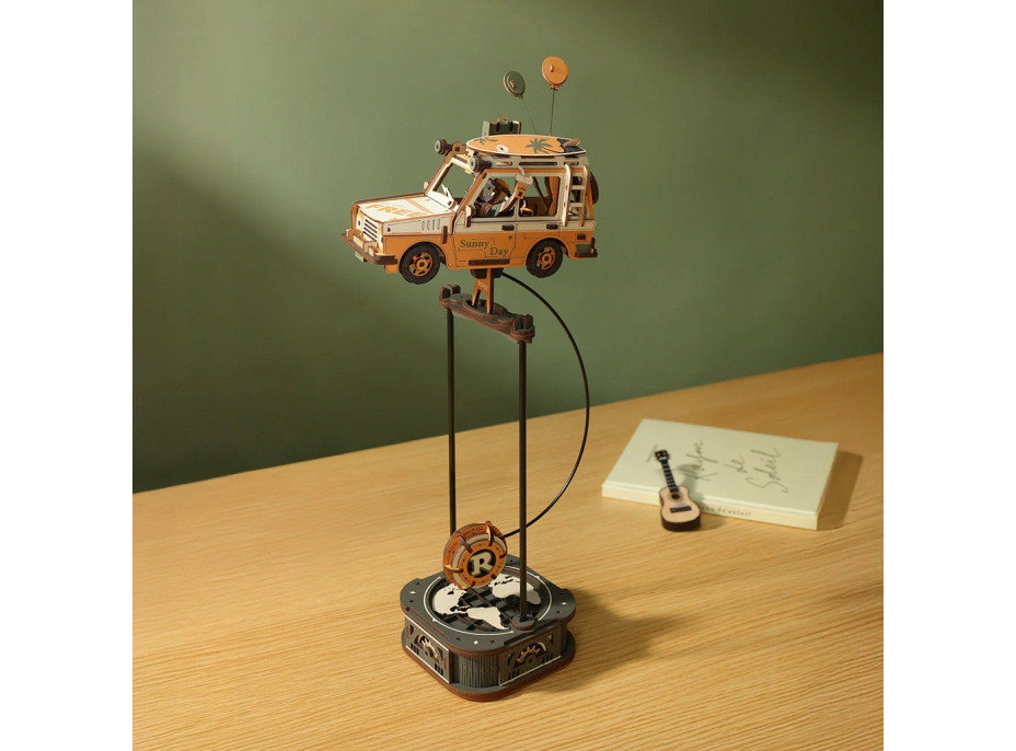 RoboTime 3D mechanická skladačka Road Tripper s kyvadlom