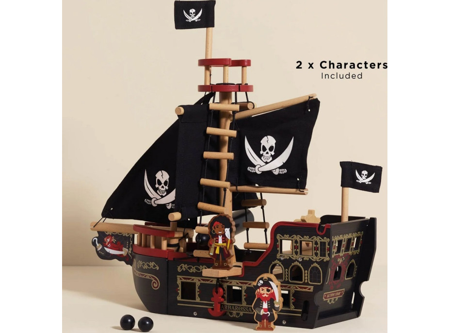 Le Toy Van Pirátska loď Barbarossa