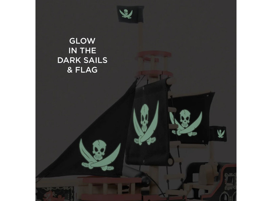 Le Toy Van Pirátska loď Barbarossa