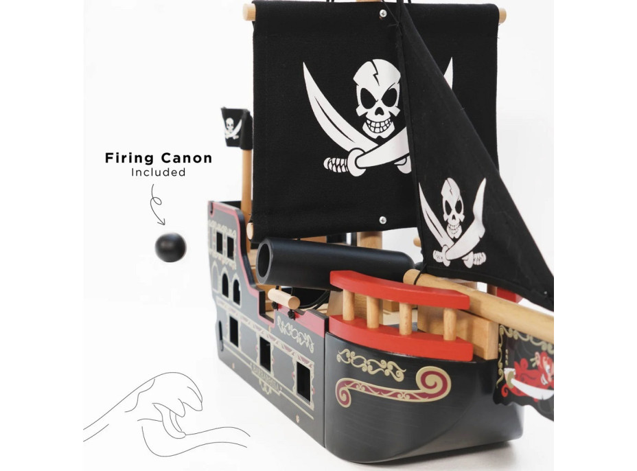 Le Toy Van Pirátska loď Barbarossa