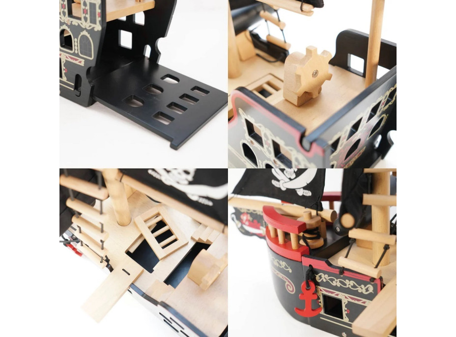 Le Toy Van Pirátska loď Barbarossa