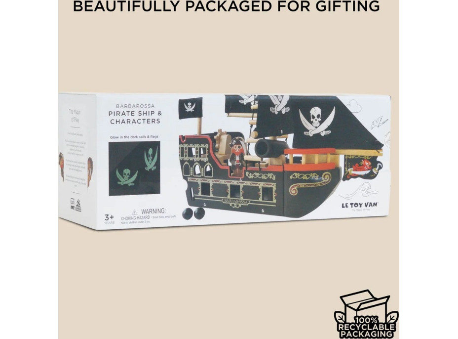 Le Toy Van Pirátska loď Barbarossa