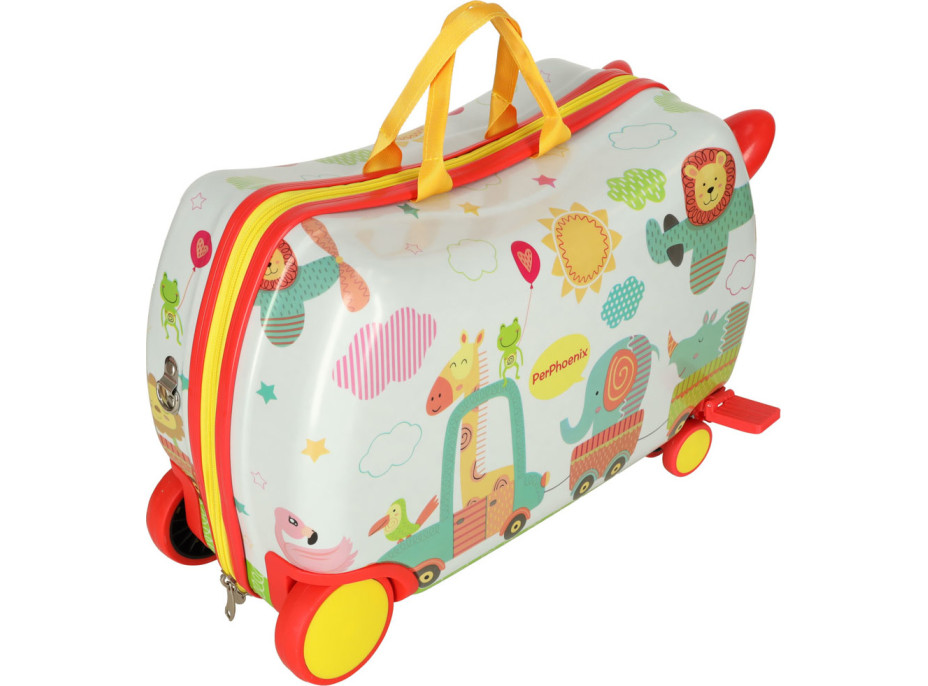 Detský cestovný kufor na kolieskach - ZOO