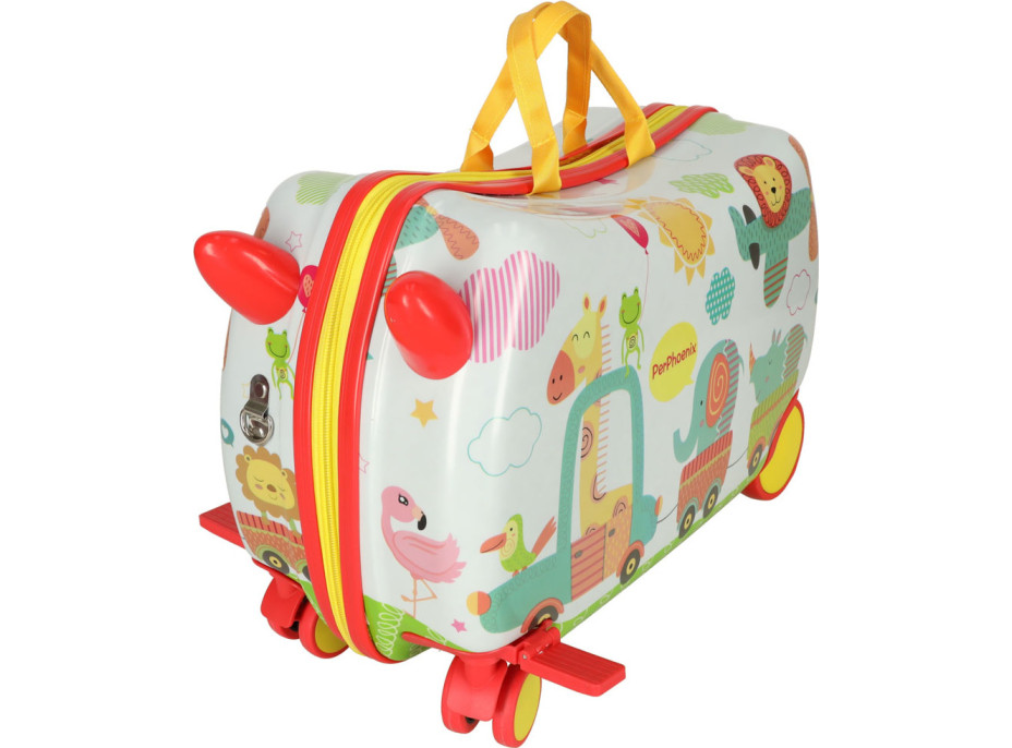 Detský cestovný kufor na kolieskach - ZOO